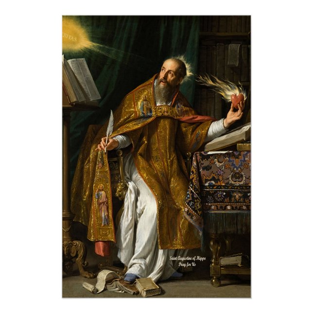 Poster Saint Augustine of Hippo (Devant)