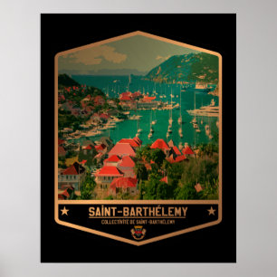 Poster Saint Barthélemy