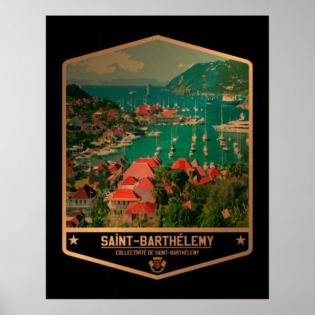 Poster Saint Barthélemy (Devant)