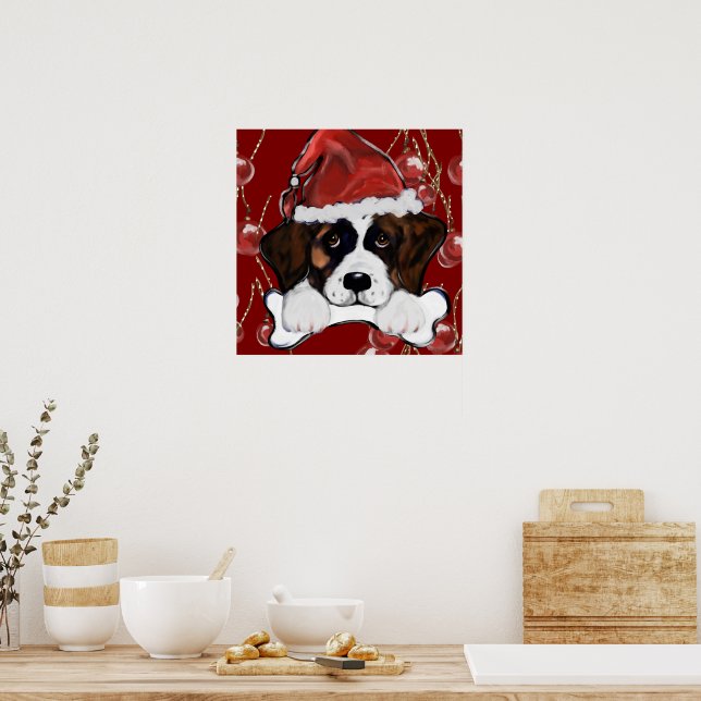 Poster Saint Bernard  (Cuisine)