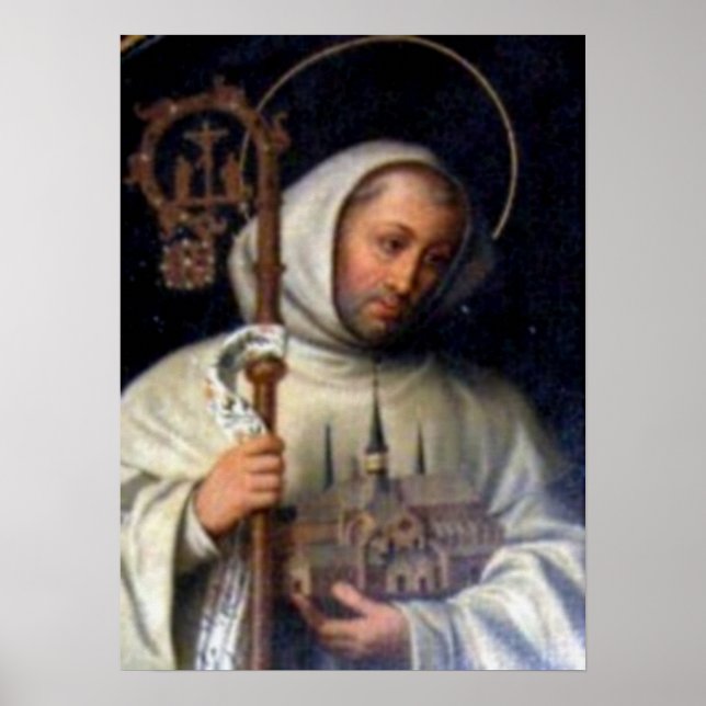Poster Saint Bernard de Clairvaux (Devant)
