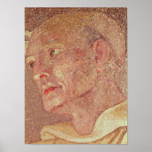 Poster Saint Bernard de Clairvaux de Crypte Saint Pierre