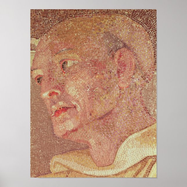 Poster Saint Bernard de Clairvaux de Crypte Saint Pierre (Devant)