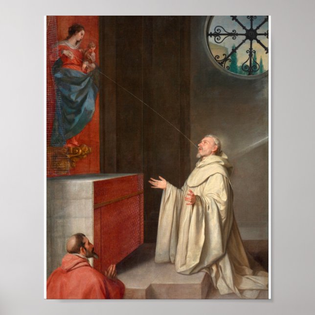 Poster Saint-Bernard et le Virgin (Devant)