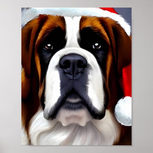 Poster Saint Bernard Noël (Devant)