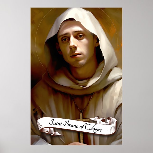 Poster Saint-Bruno de Cologne (Devant)