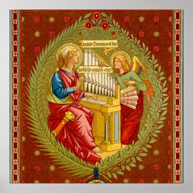 Poster Saint-Cécile de Rome (SNV 36) (Devant)