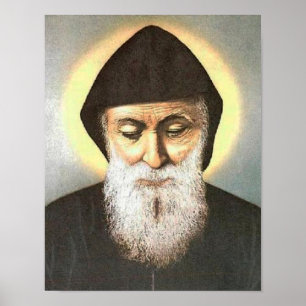 Poster Saint Charbel Makhlouf