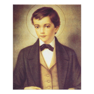 Poster Saint Dominic Savio Haute-Fidélité Beaux-Arts