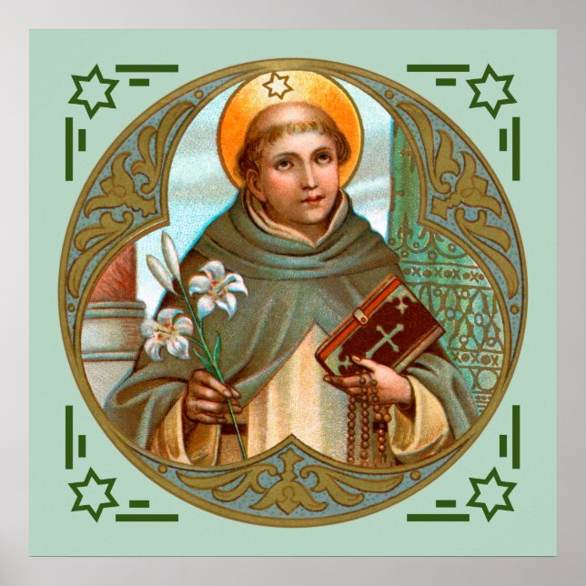 Poster Saint Dominique de Guzman (BK 07) (Devant)