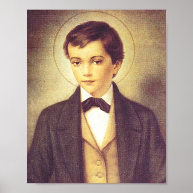 Poster Saint Dominique Savio élève de Jean Bosco (Devant)