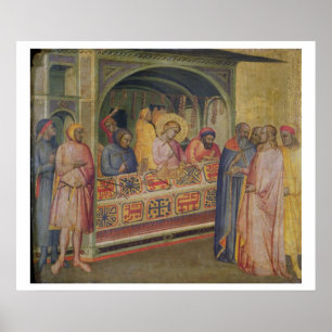 Poster Saint-Éloi dans l'atelier de l'orfèvre