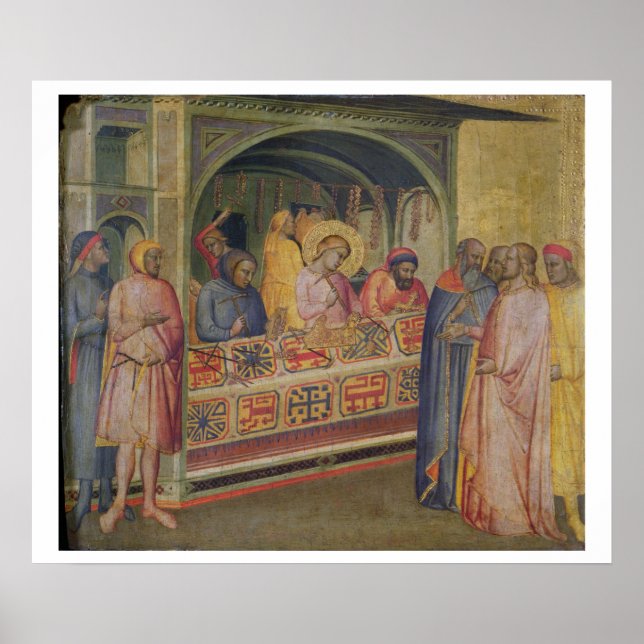 Poster Saint-Éloi dans l'atelier de l'orfèvre (Devant)