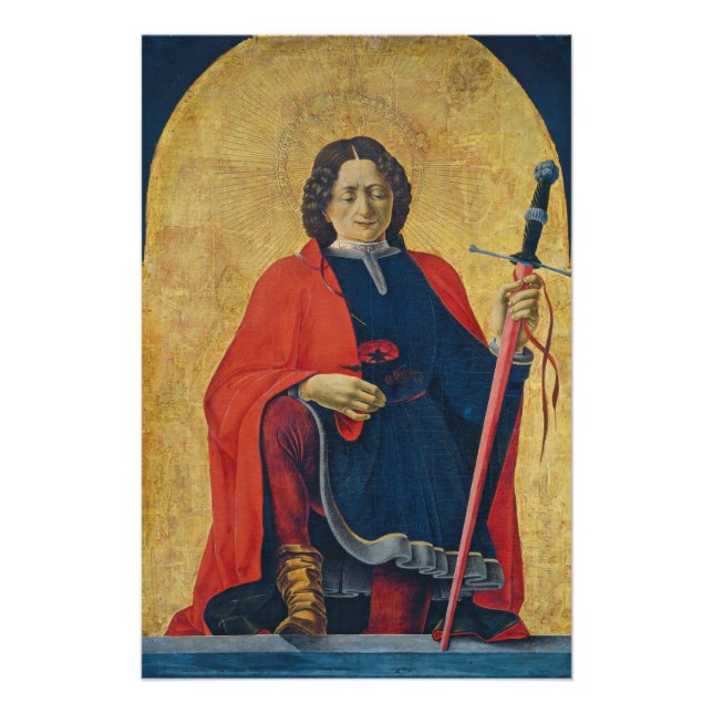 Poster Saint Florian, italien, c. 1473-74 (Devant)