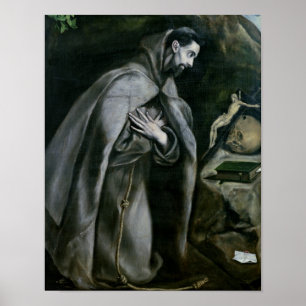 Poster Saint François d'Assise, 1580-1595