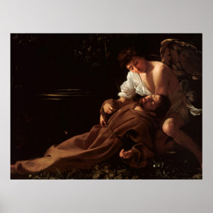 Poster Saint François d'Assise en Ecstatie