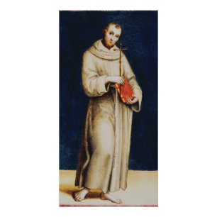 Poster Saint François d'Assise par Raphael