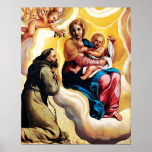 Poster Saint François d'Assise - San Francisco de Asis 1