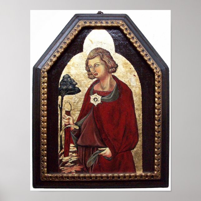 POSTER SAINT GALGANO / LÉGENDE DE L'ÉPÉE DANS LE ROCHER (Devant)