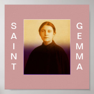 POSTER SAINT GEMMA