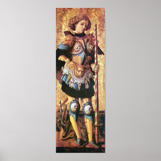 POSTER SAINT GEORGE ET DRAGON (Devant)