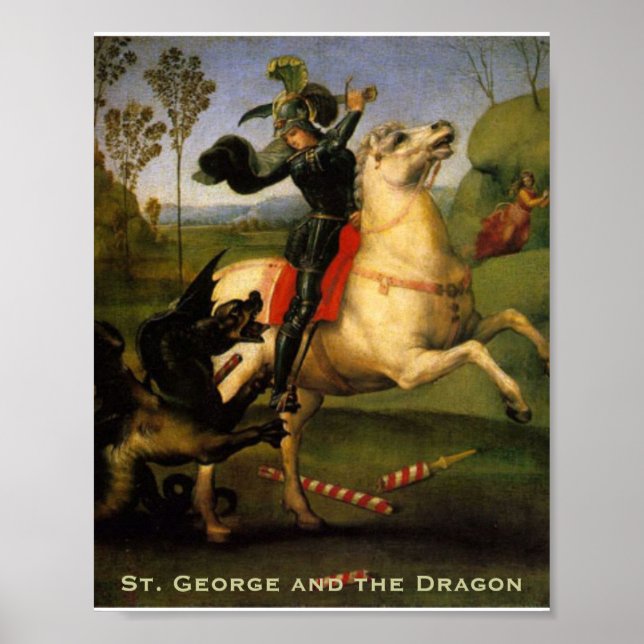 Poster Saint George et le Dragon (Devant)