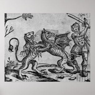 Poster Saint-George et le Dragon