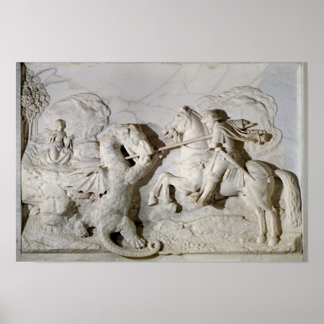 Poster Saint George et le Dragon, 1508 (Devant)