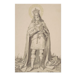 Poster Saint Henri II le Saint Empereur Romain