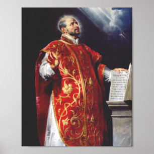 Poster Saint Ignace de Loyola