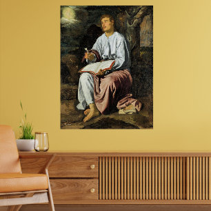 Poster Saint Jean à Patmos, beaux-arts,