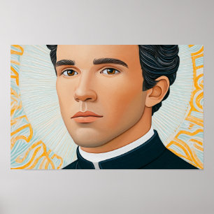 Poster Saint Jean Neumann : Berger de la foi et du servic
