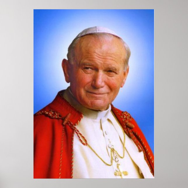 Poster Saint-Jean-Paul II (Devant)