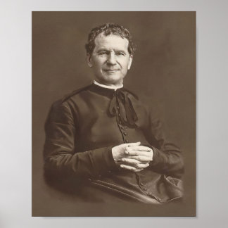 Poster Saint John Don Bosco Catholique Saint-Jean
