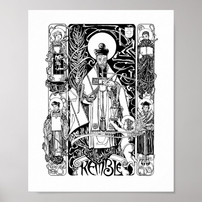 Poster Saint John Kemble (Devant)
