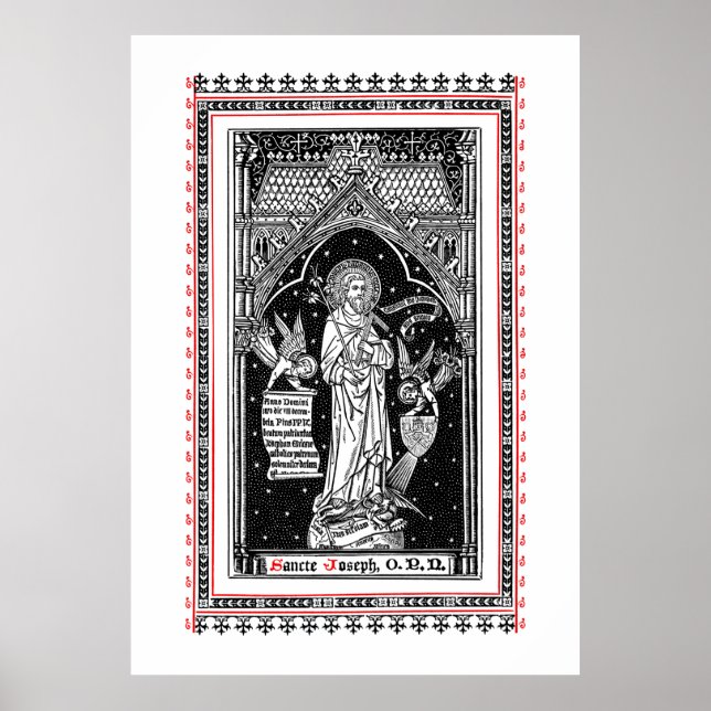 Poster Saint-Joseph, Patron de l'Église (DT 01) (Devant)