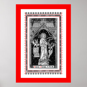 Poster Saint-Joseph, Patron de l'Église (DT 01)