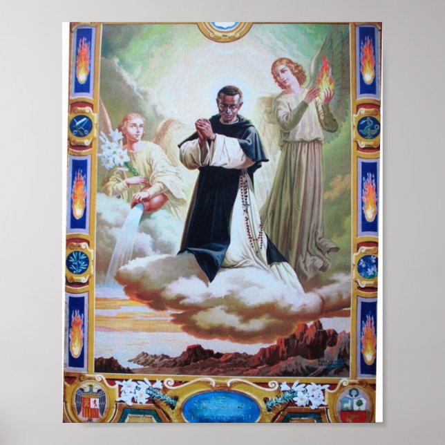 Poster Saint Martin De Porres (Devant)