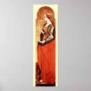 Poster SAINT MARY MAGDALENE 2 Or, Rouge