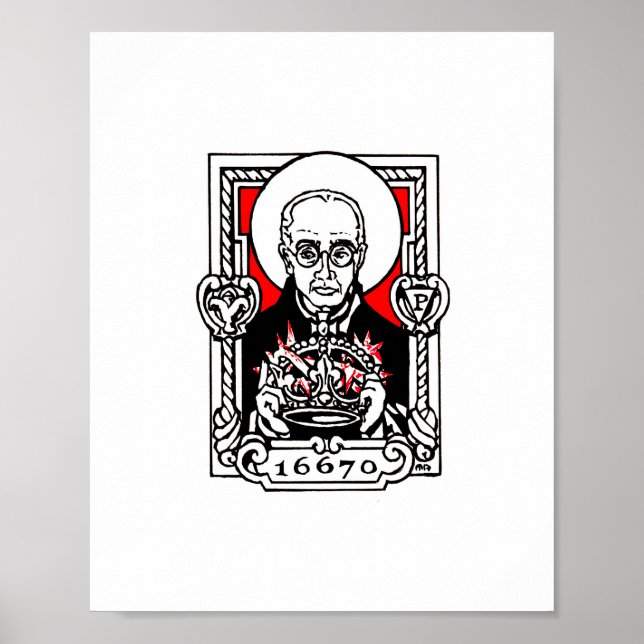 Poster Saint-Maximilien Kolbe (Devant)