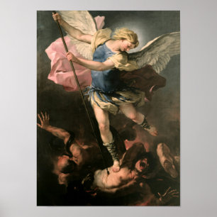 Poster Saint Michael par Giordano