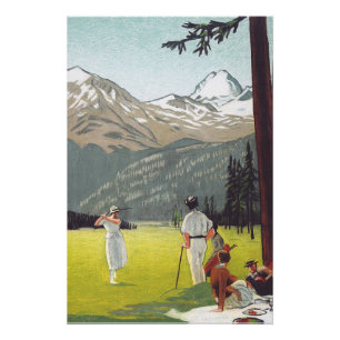 Poster Saint Moritz par Emil Cardinaux
