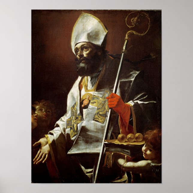 Poster Saint Nicolas de Bari (Devant)