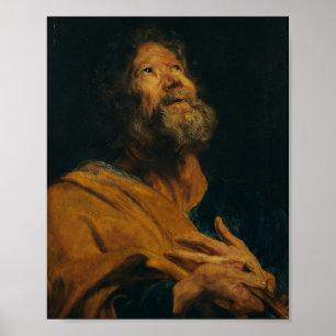 Poster Saint Peter par Antoon van Dyck