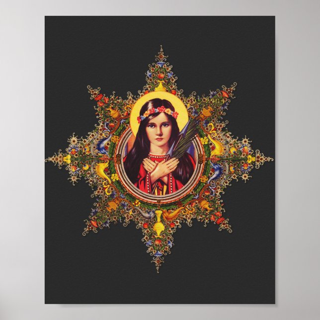 Poster Saint Philomena (Devant)
