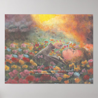 Poster Saint Thérèse von Lisieux