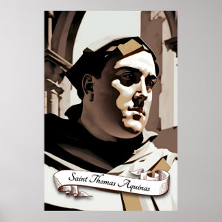 Poster Saint Thomas d'Aquin
