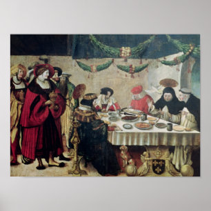 Poster Saint Thomas d'Aquin et Louis IX