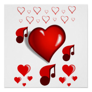 Poster Saint-Valentin