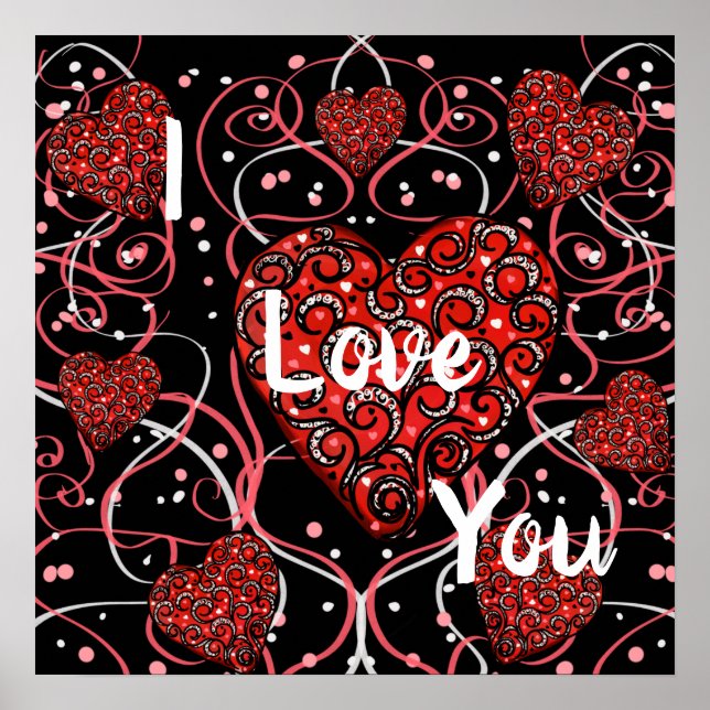 POSTER SAINT-VALENTIN   (Devant)